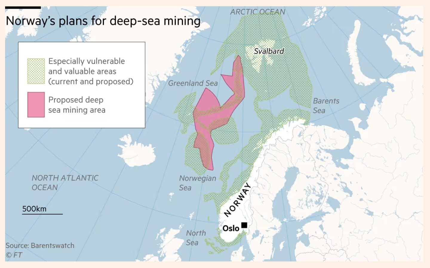 Norway takes one step towards mining critical minerals in the Arctic seafloor
