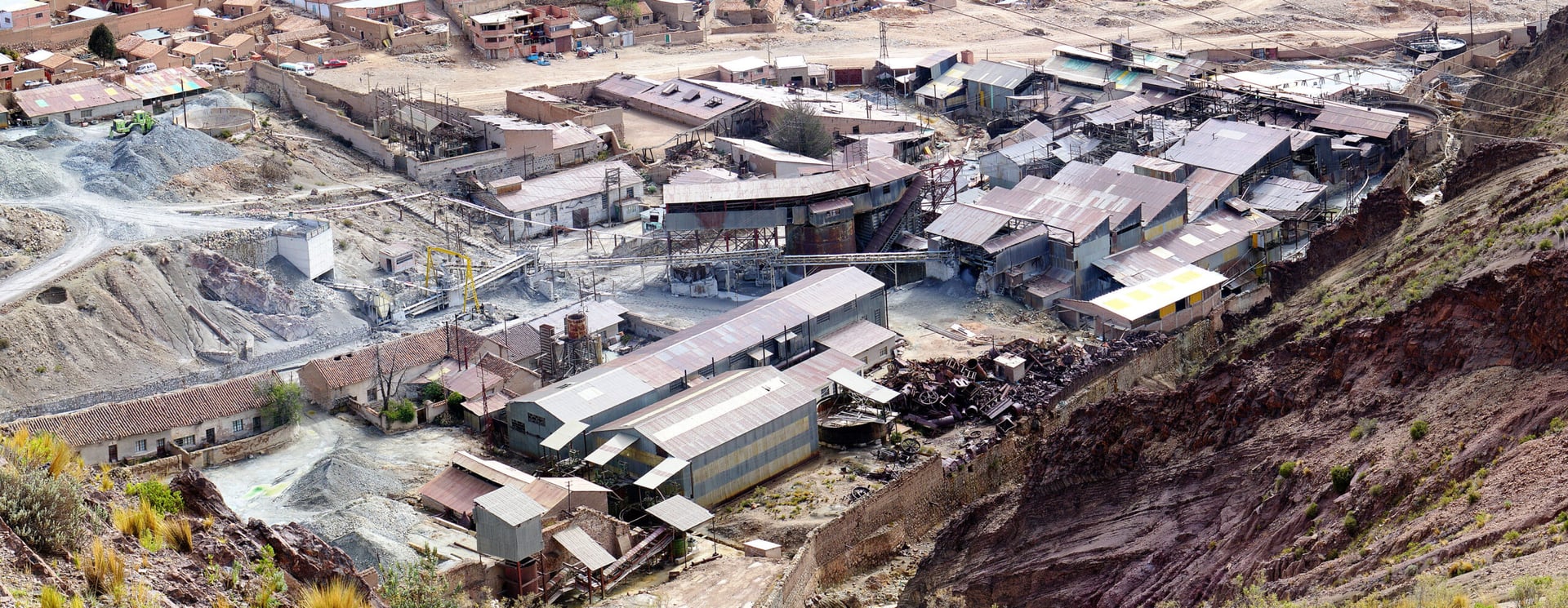 Mines in Potosi.