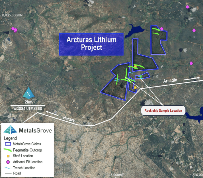 Australian miner MetalsGrove acquires 6 Zimbabwe lithium claims amid nation's battery metal boom