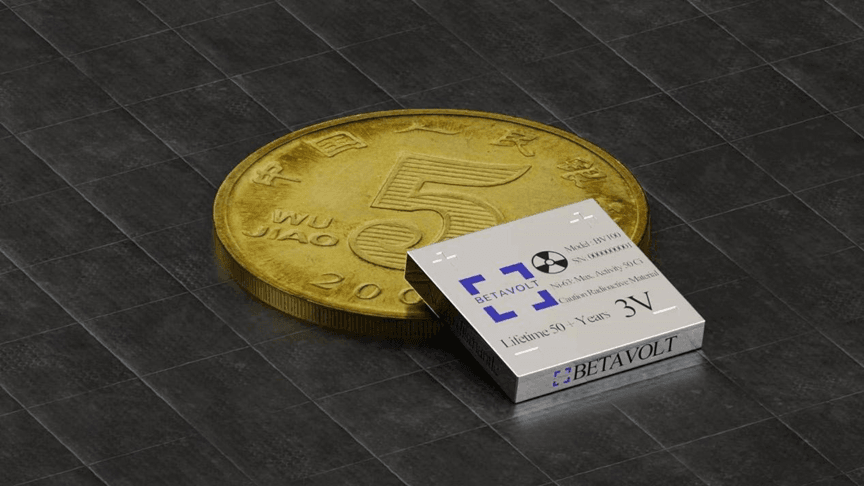 China's Betavolt creates nuclear-powered battery with 50-year lifespan