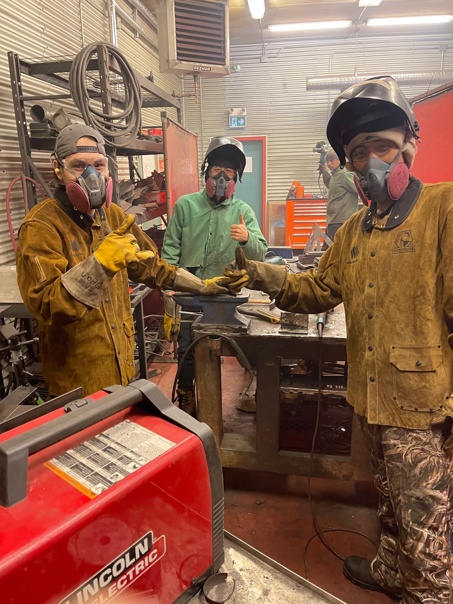 B2Gold partners with Nunavut arts studio to provide training to young welders