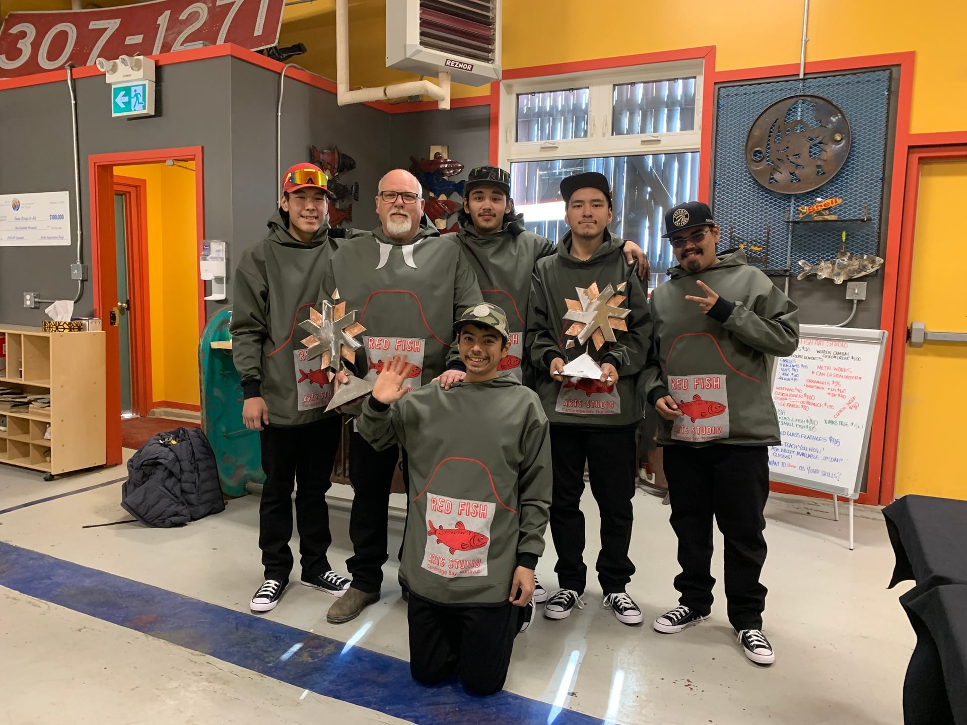 B2Gold partners with Nunavut arts society to provide training to young welders