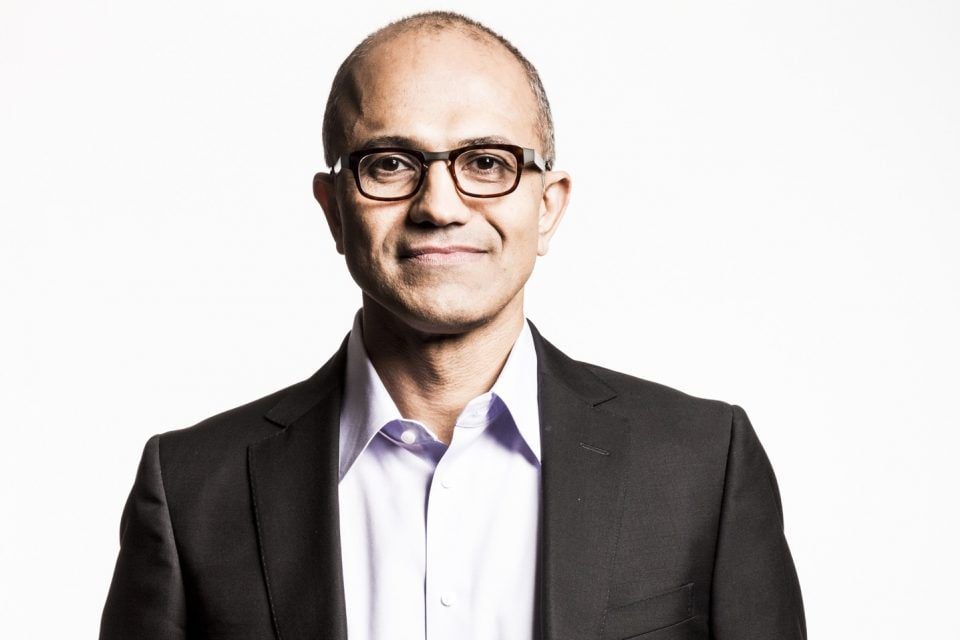 Microsoft CEO Satya Nadella via Microsoft News