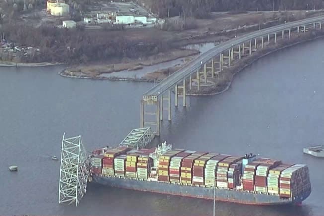 Cargo ship crashes into Francis Scott Key bridge in Baltimore