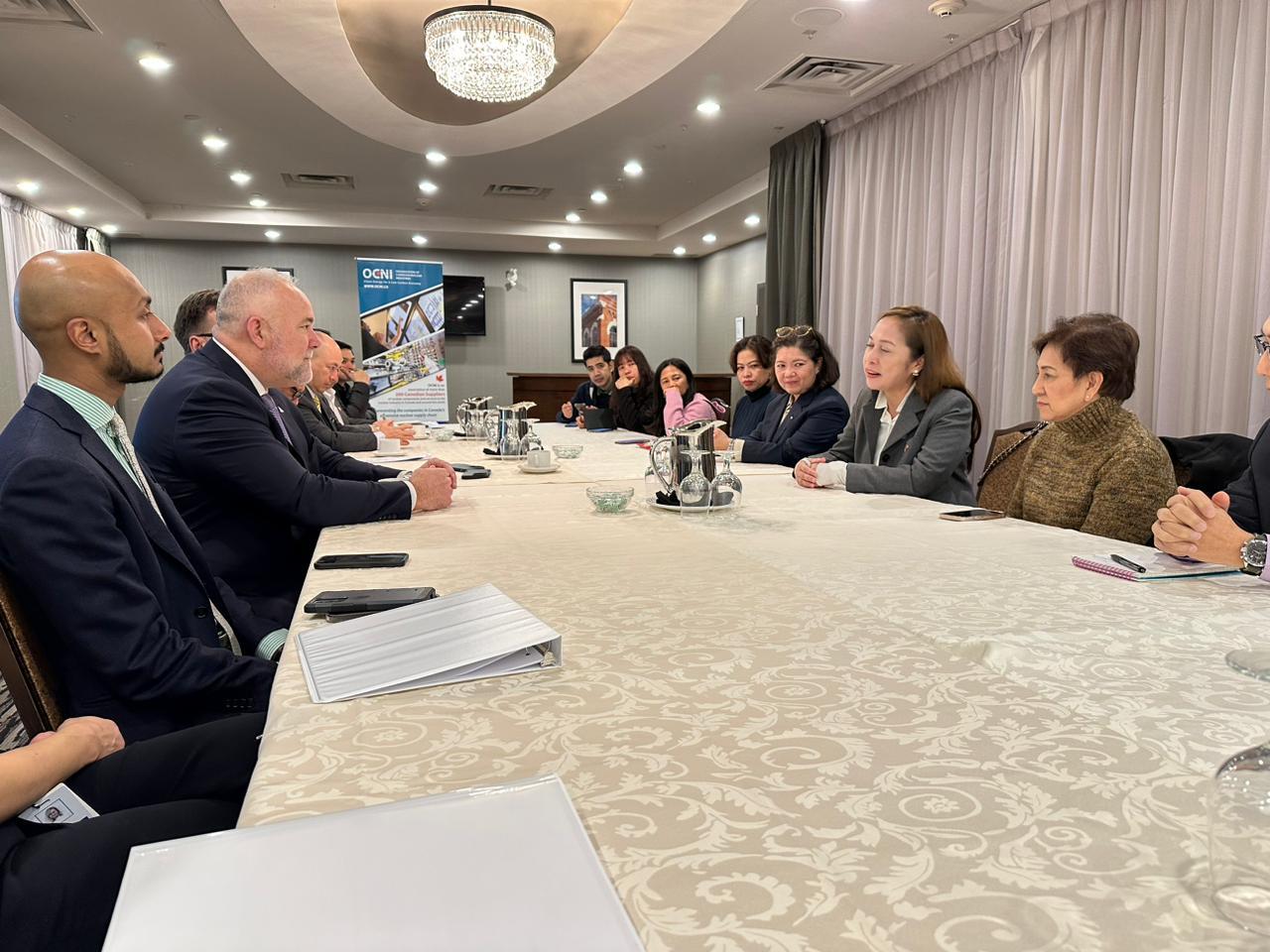 Philippine delegation travels to Canada to discuss nuclear power collaboration