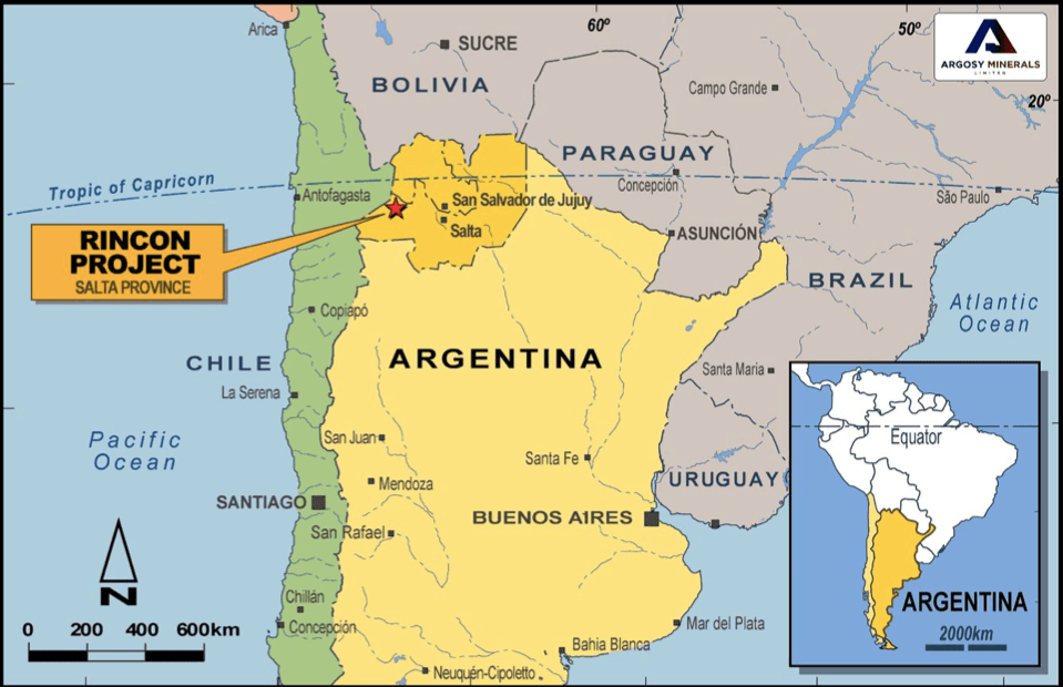 Argentina authorities give Argosy Minerals approval for lithium project's vast expansion