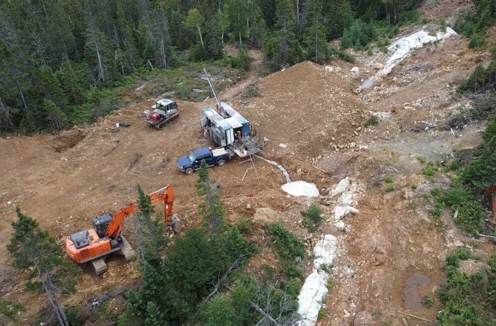 Exploits Discovery drilling in Newfoundland finds mineralized quartz