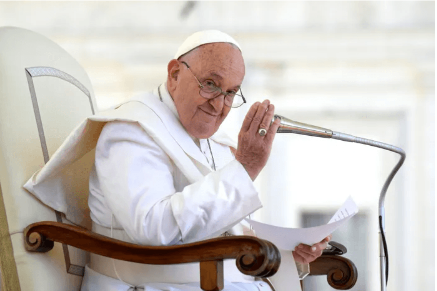 Pope Francis speaks warns G7 about risks of unfettered AI