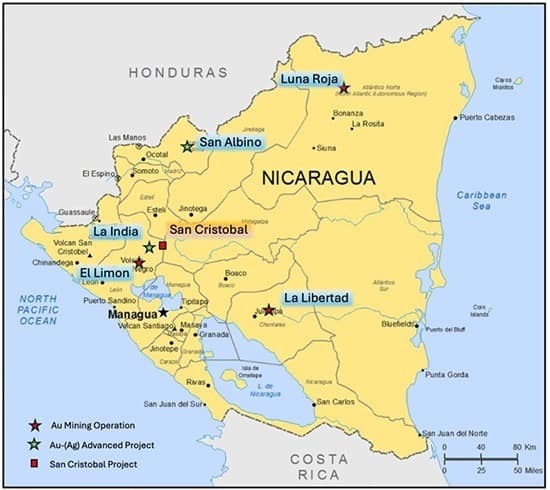 Centurion Minerals takes 50% stake in Nicaragua gold asset