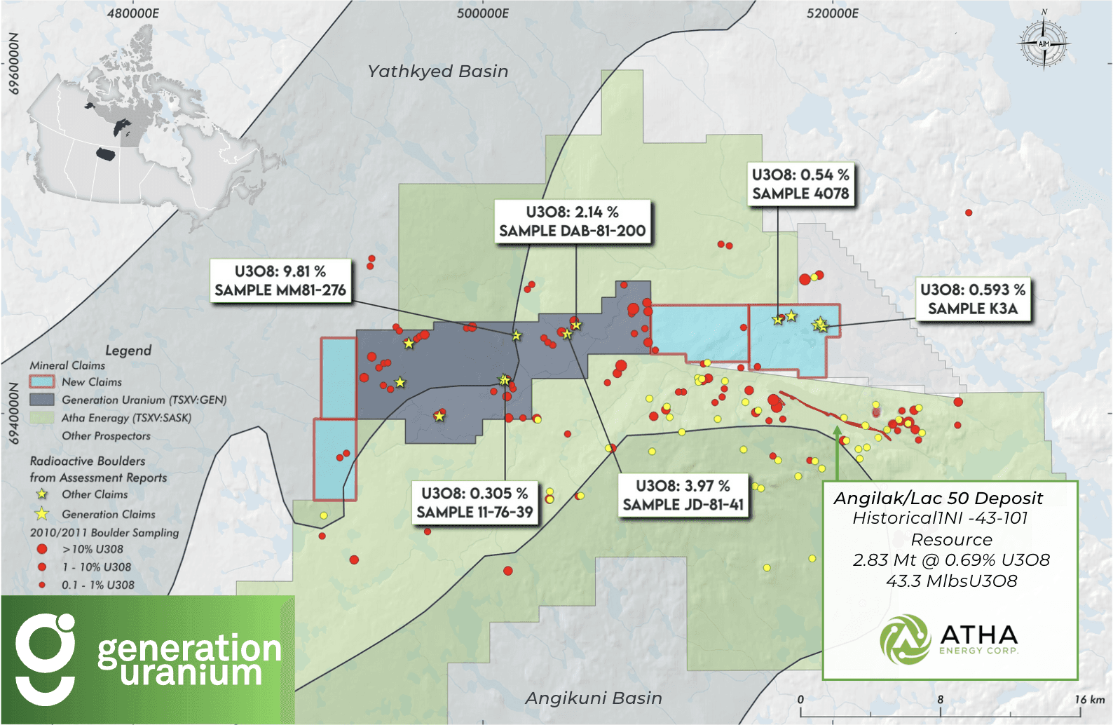 Generation Uranium gets permits in order for 2025 Nunavut drilling