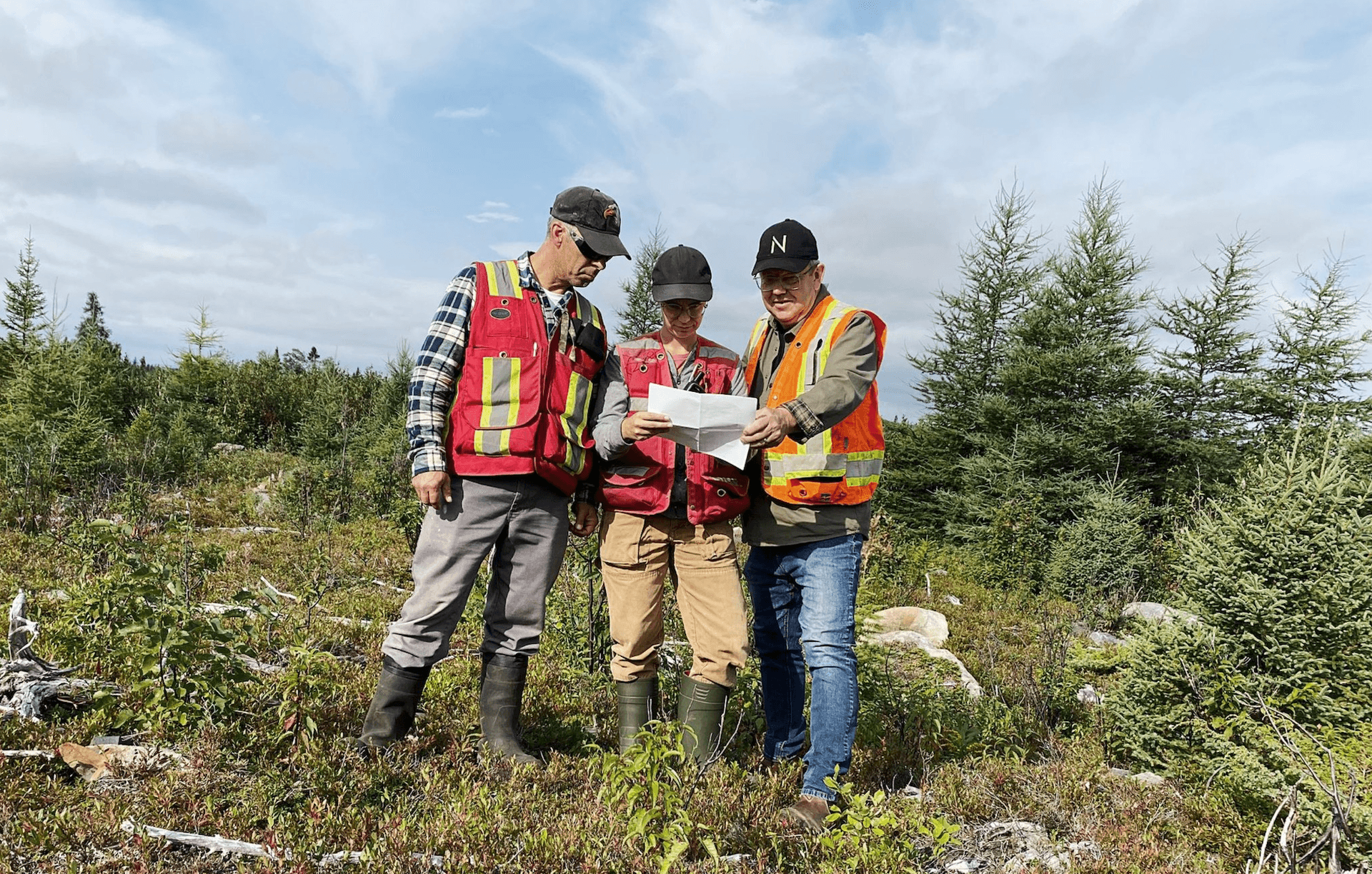 Newfoundland prospectors organization tours Great Atlantic's tungsten-emerald site