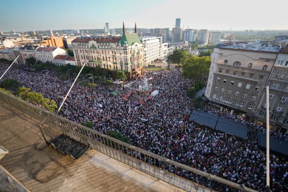 Serbian protesters descend on Belgrade over proposed Rio Tinto lithium project