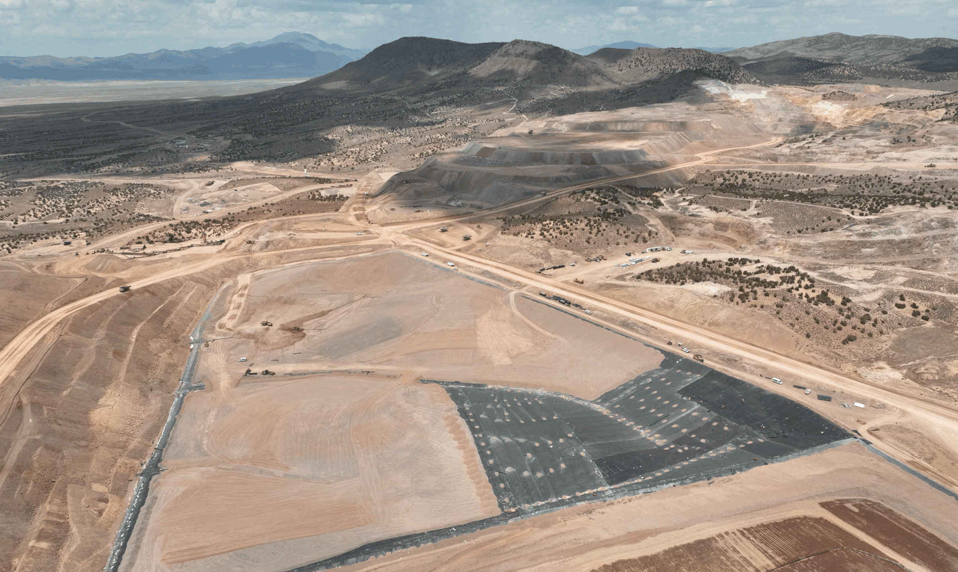 Calibre celebrates completing major heap leach pad expansion at the Pan Mine