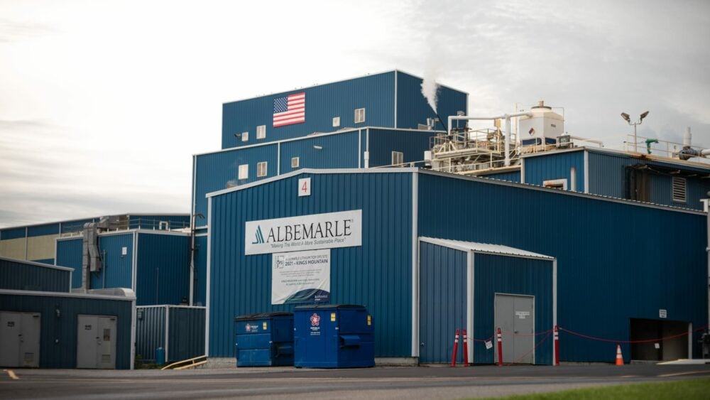 Albemarle Corporation loses $1B as supply glut pulls lithium prices down