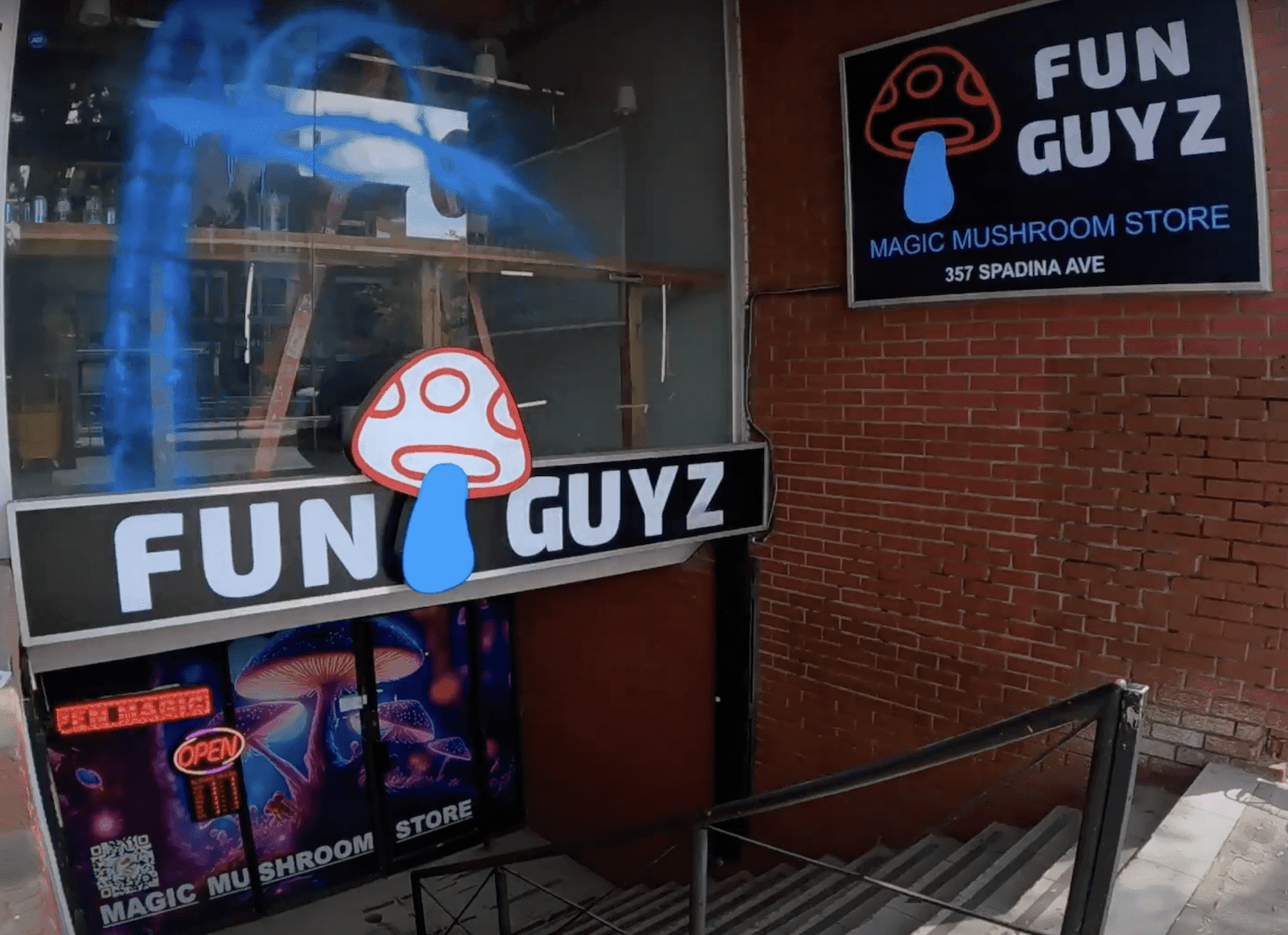 Fun Guyz gets fed up with all the police raids, moves magic mushroom sales online
