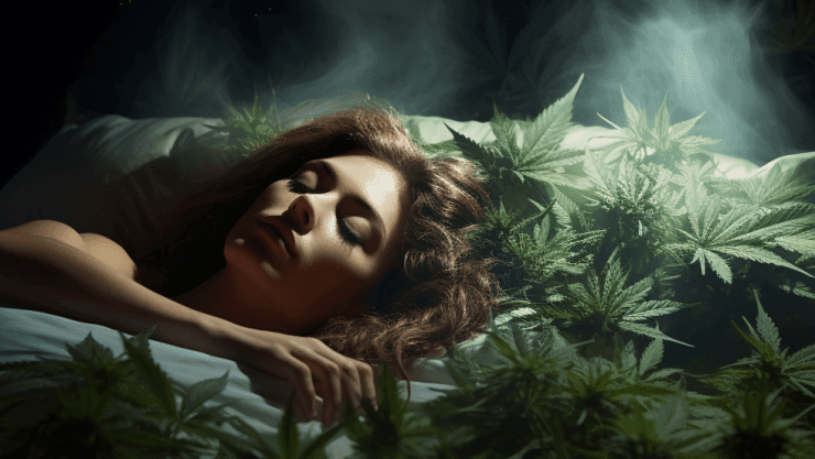 More people rely on cannabis to catch z's than sleep aids, new research finds