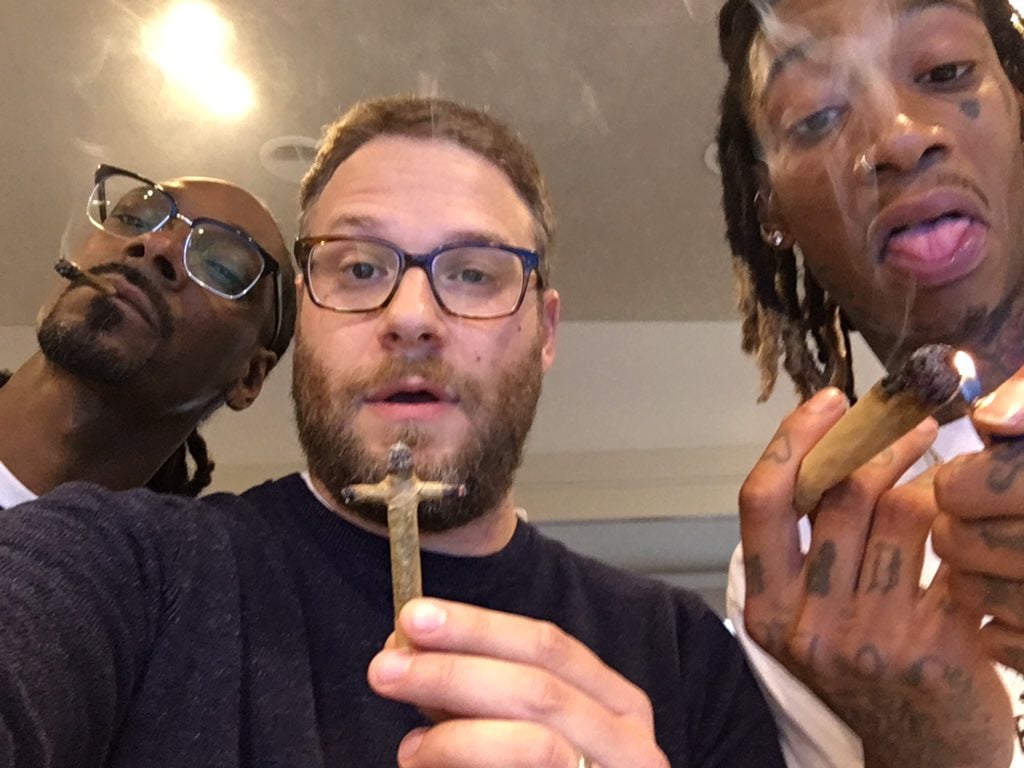 Seth Rogen says he likes smoking weed everywhere except Singapore