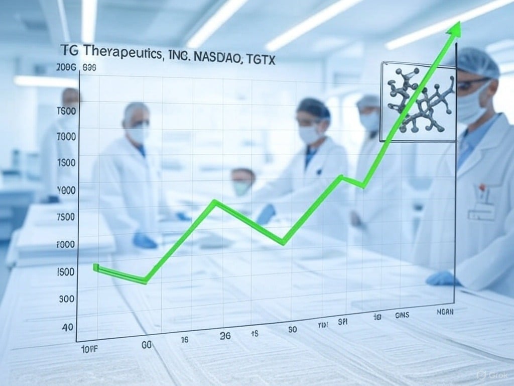 TG Therapeutics stock spikes on strong financials and optimism for its flagship drug