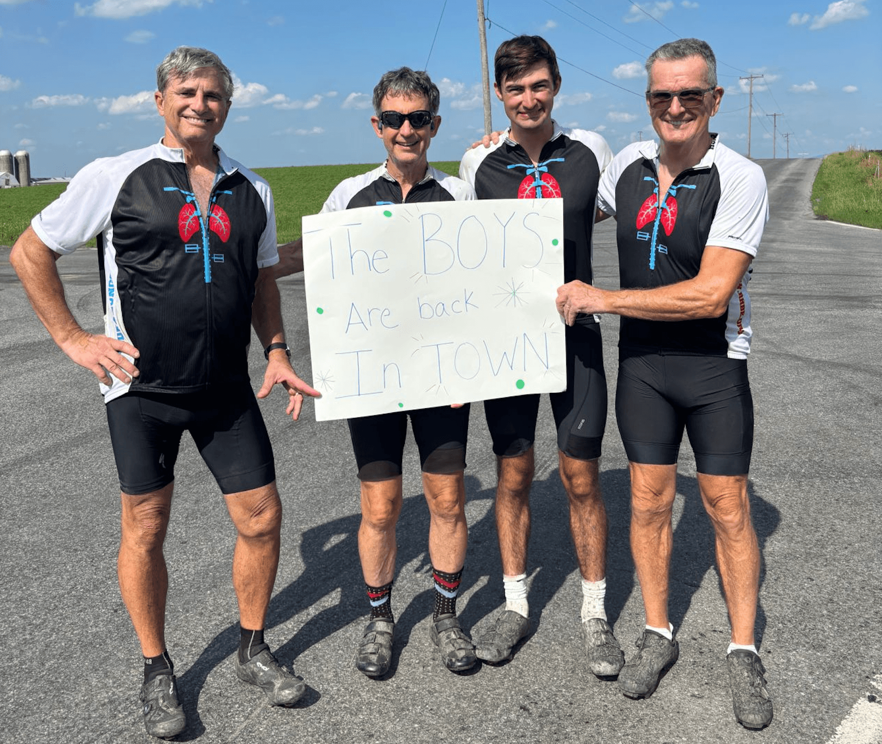 American man rides bicycle across the country to raise money for lung cancer