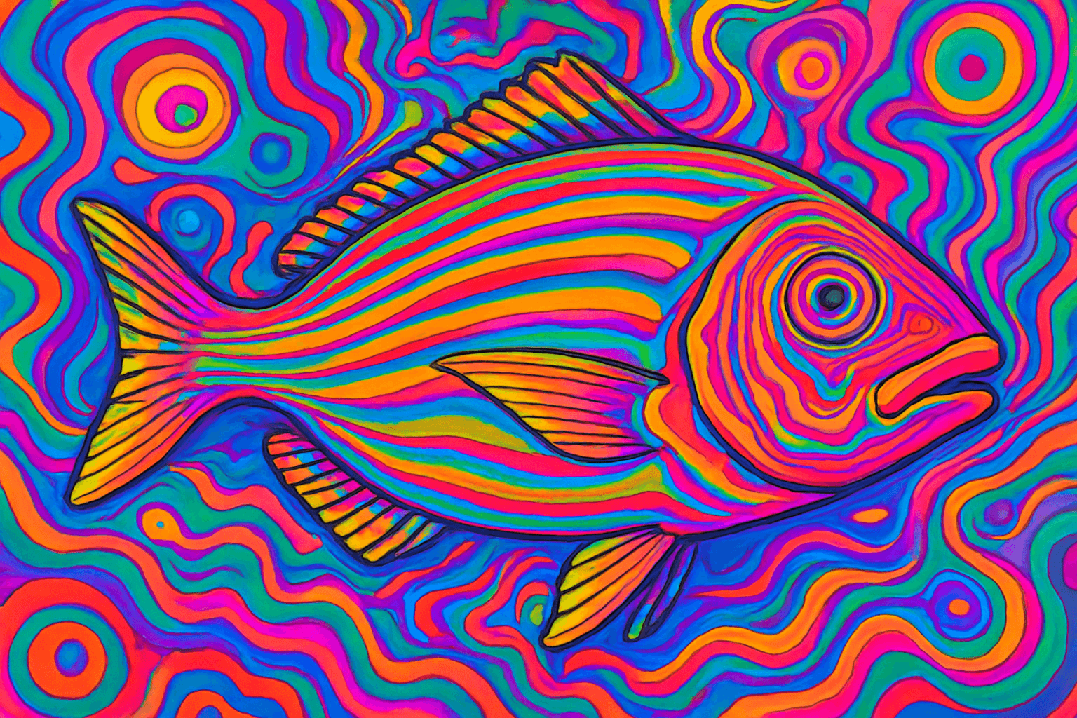 Sarpa Salpa: the psychedelic fish you've probably never heard of