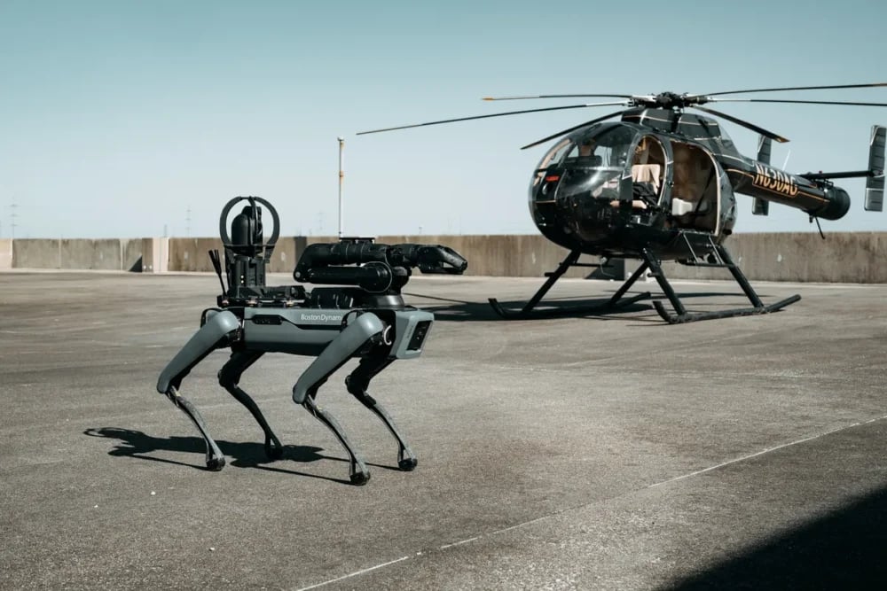 Law enforcement turns to four-legged robot for standoffs, hazmat calls and hostage incidents
