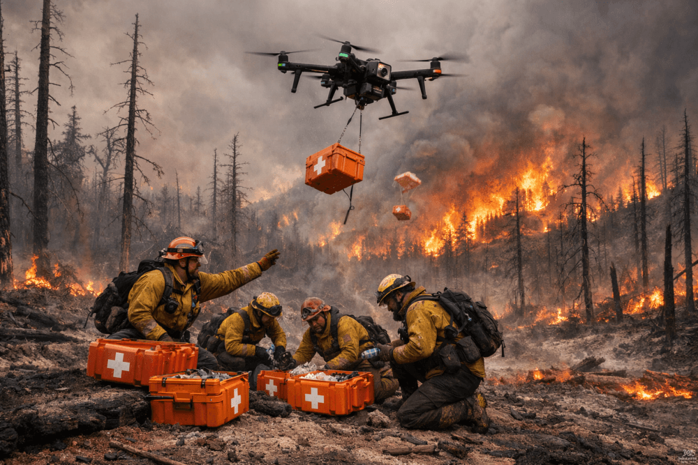Draganfly drones bring airborne mobile phone detection to Swedish search and rescue operations