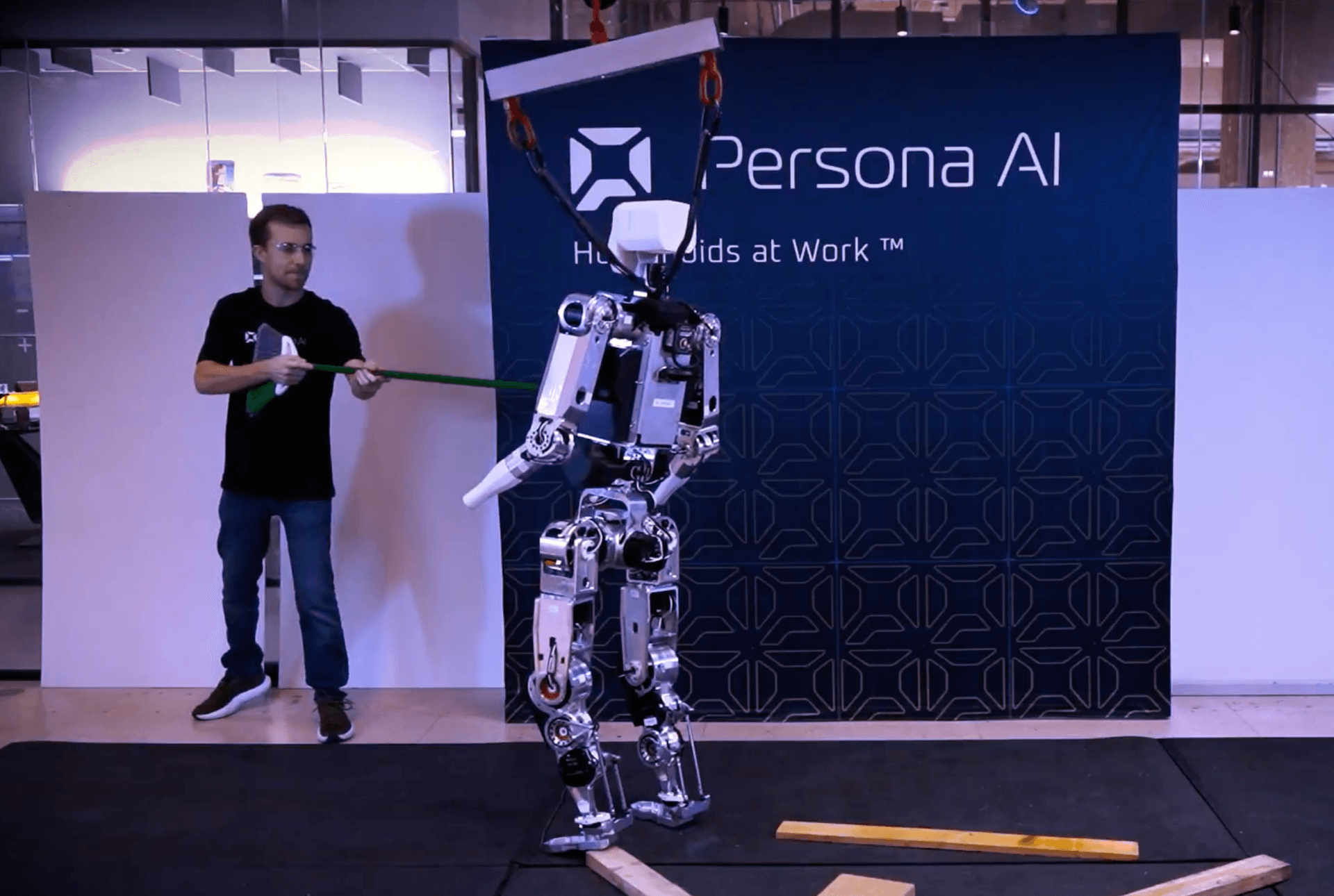 Persona AI and Louisiana government initiate humanoid robotics steel fabrication pilot