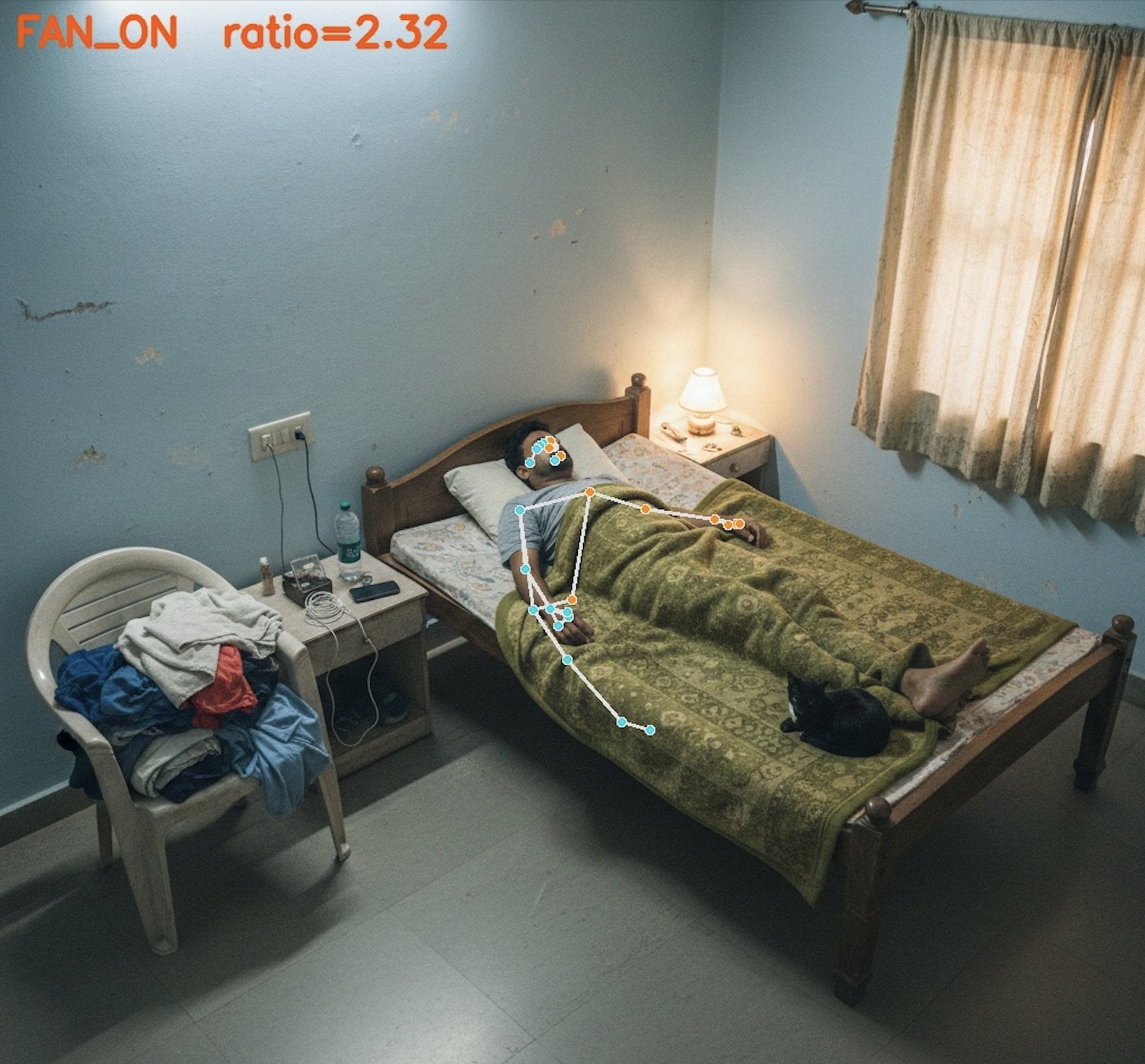 Indian tech geek builds AI-powered smart fan that adjusts with his body position