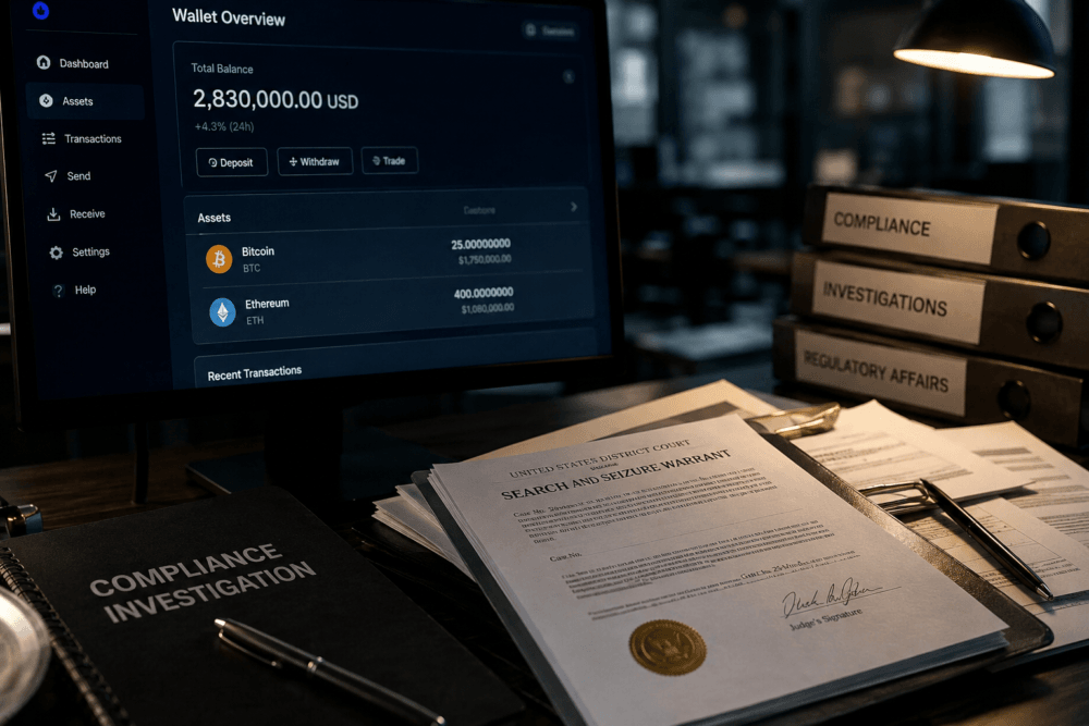 Coinbase faces lawsuit over alleged seizure of USD$2.8 million in crypto assets