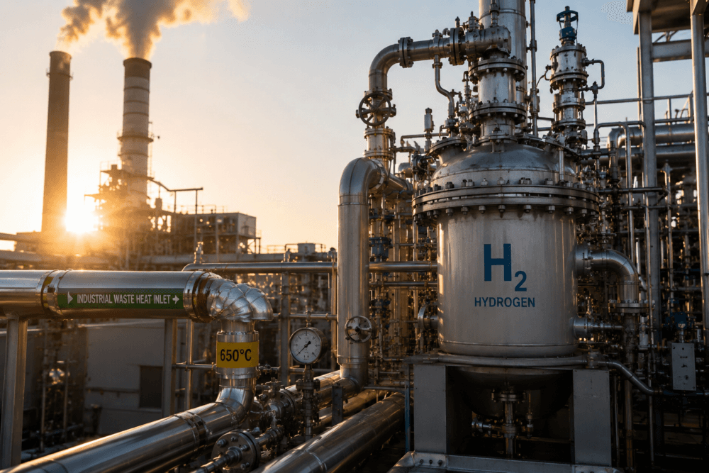 University of Birmingham develops low-temperature hydrogen production method