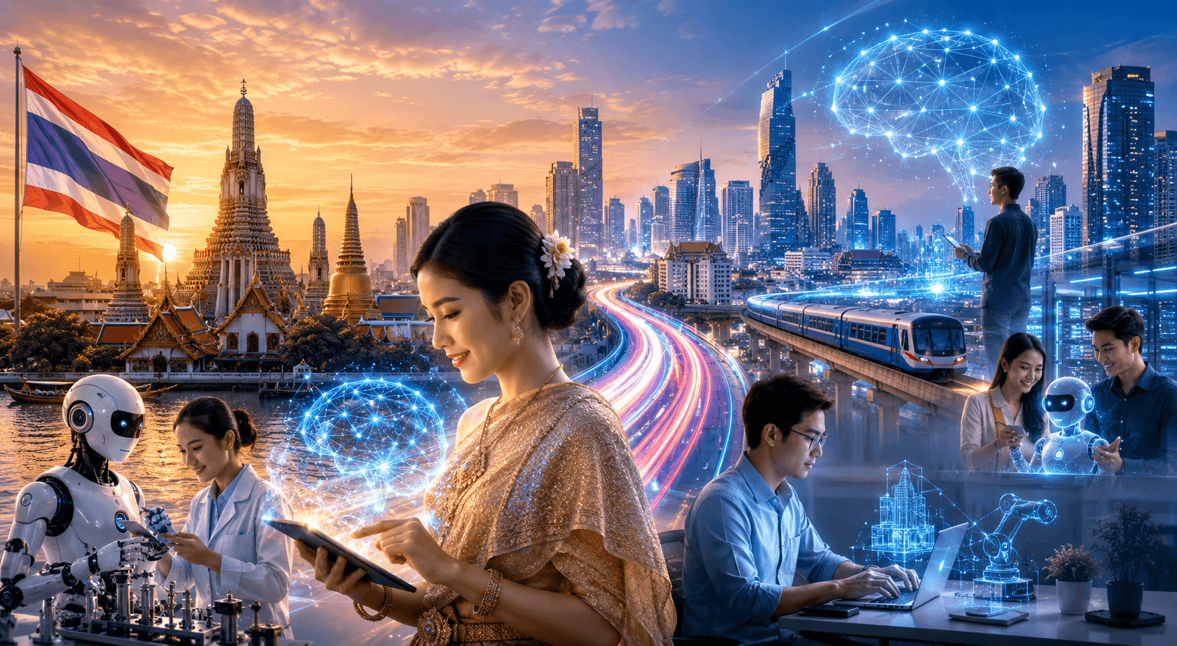 Thailand proves itself to be Southeast Asia's leader in workplace AI adoption