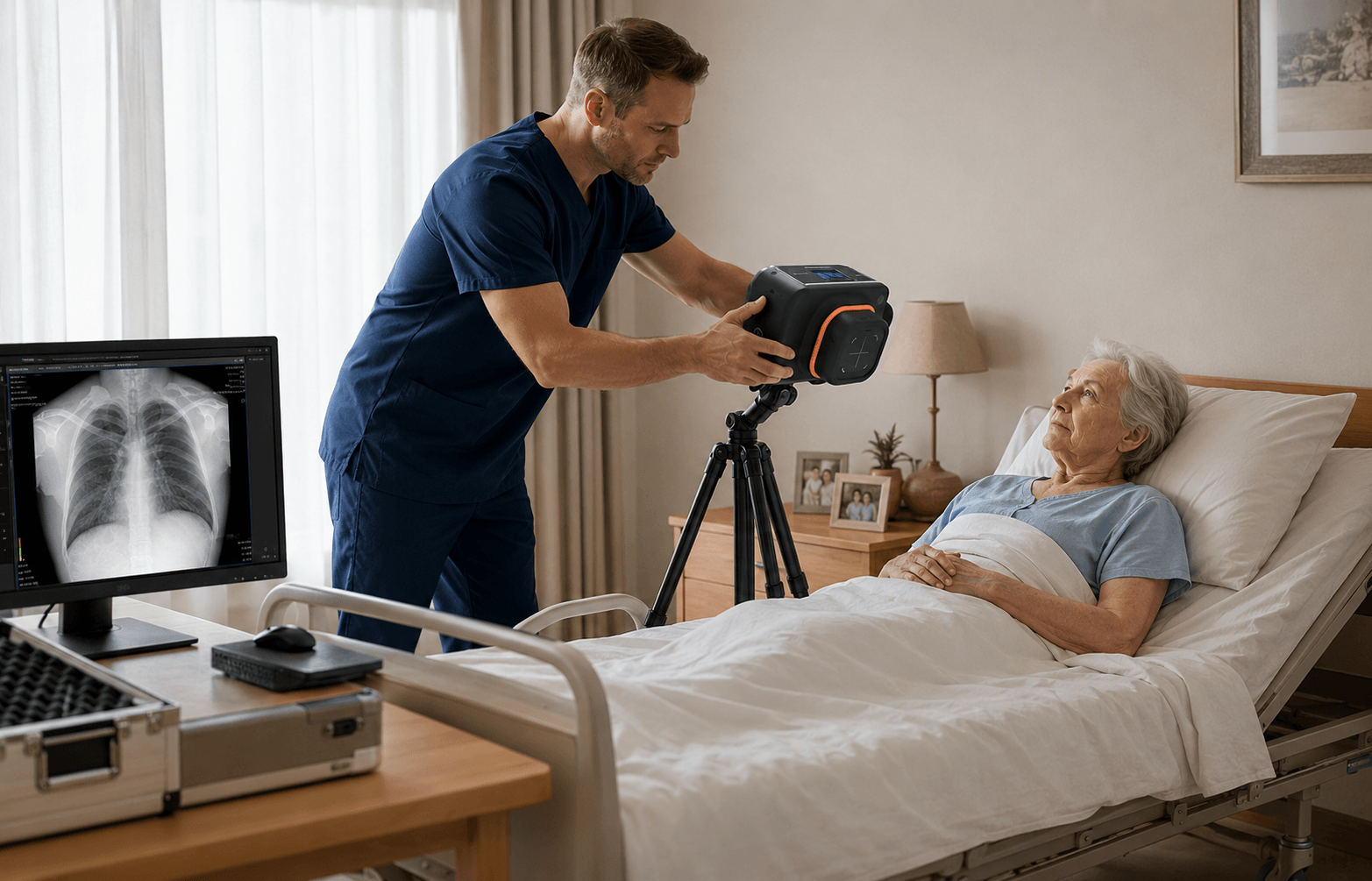 Korean medtech operator Rayence launches portable 'Anywhere' X-ray