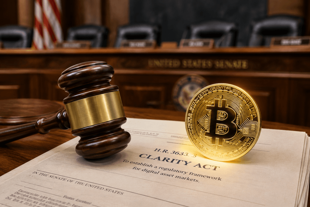 U.S. Senate sets Sept. 15 vote to begin CLARITY Act debate