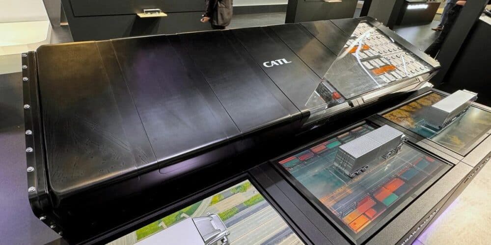 CATL unveils TECTRANS II truck battery with 1,000-km range