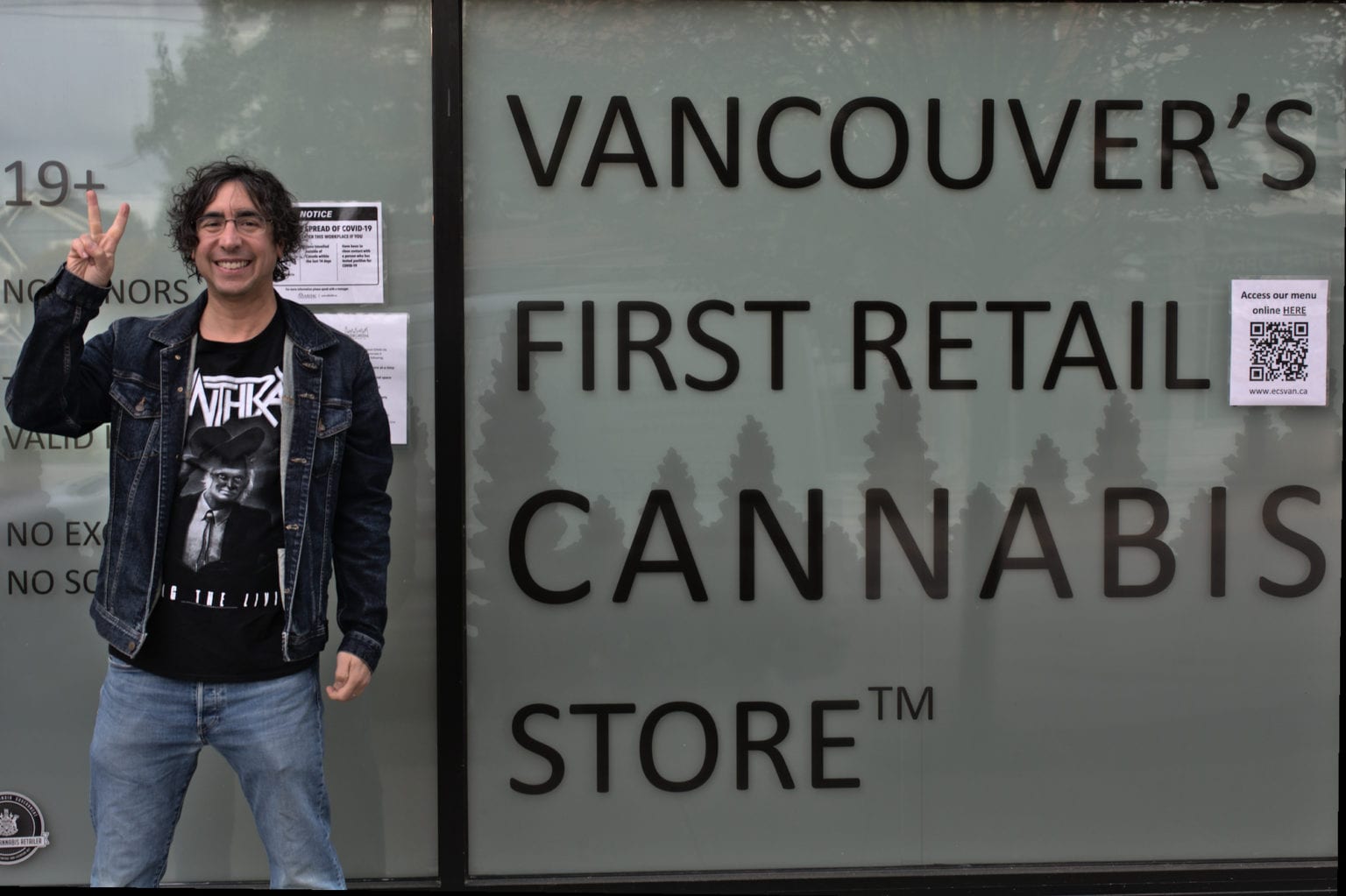 Evergreen Cannabis co-owner Mike Babins