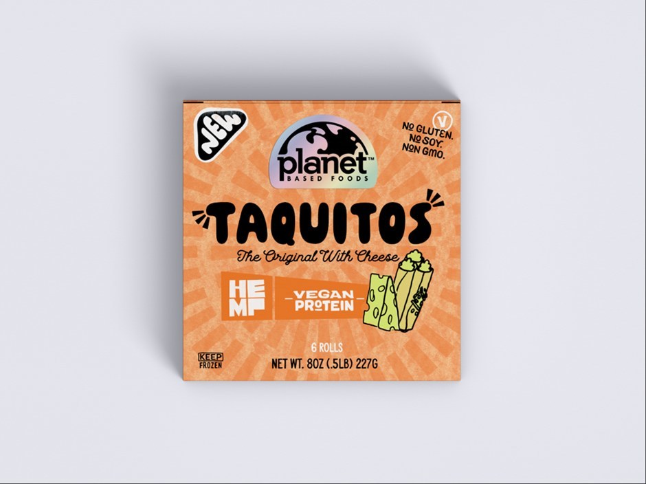 Planet Based Foods launches taquitos with hemp-based 'meat'