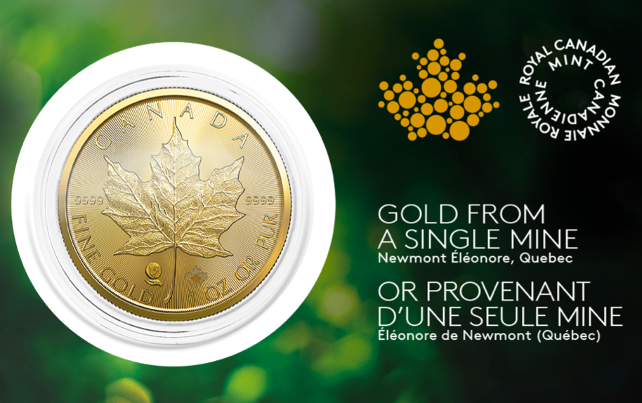 Royal Canadian Mint launches bullion coin sourced from Newmont's Quebec gold mine