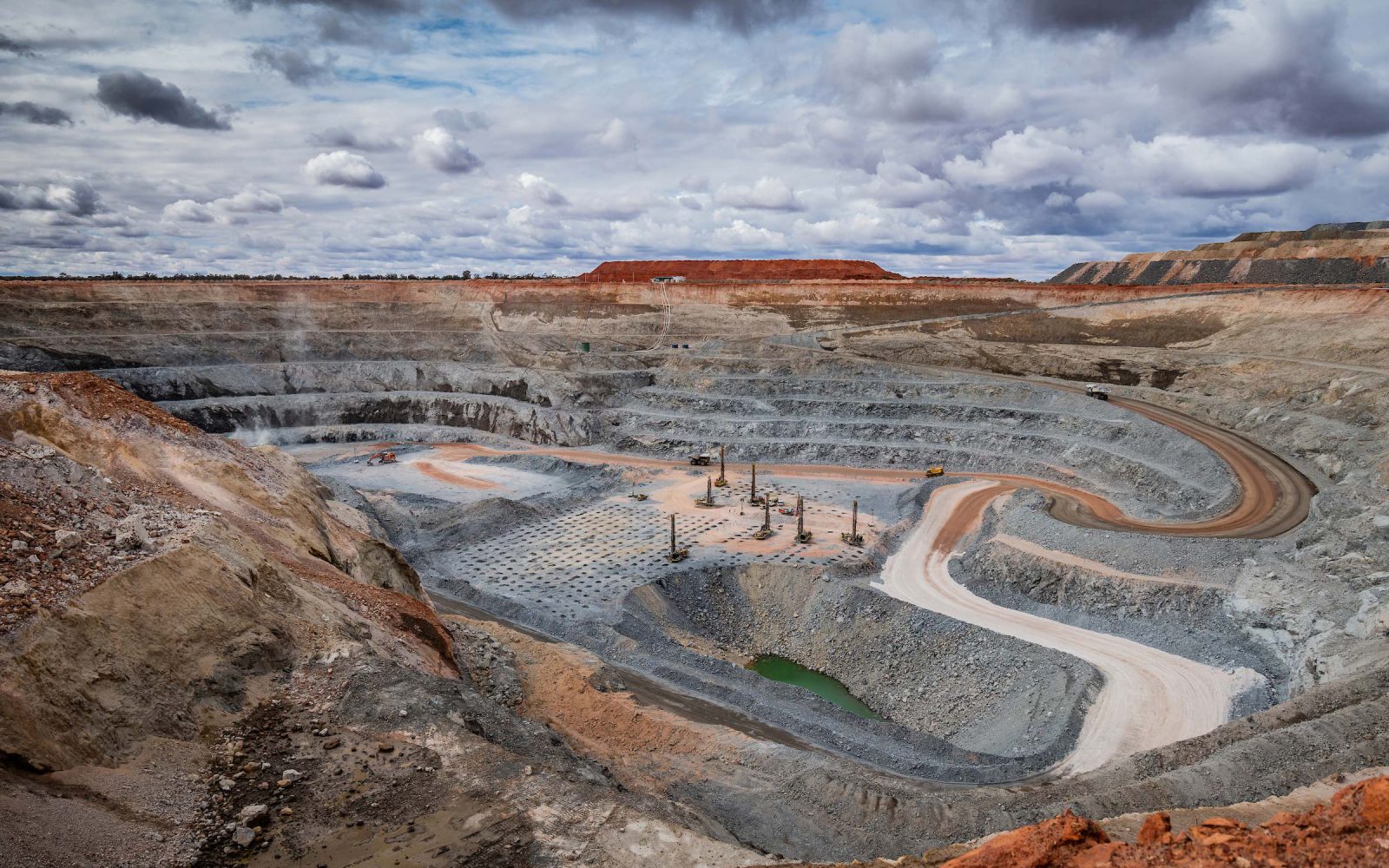 Tropicana open pit gold mine Austraila via AngloGold Ashanti