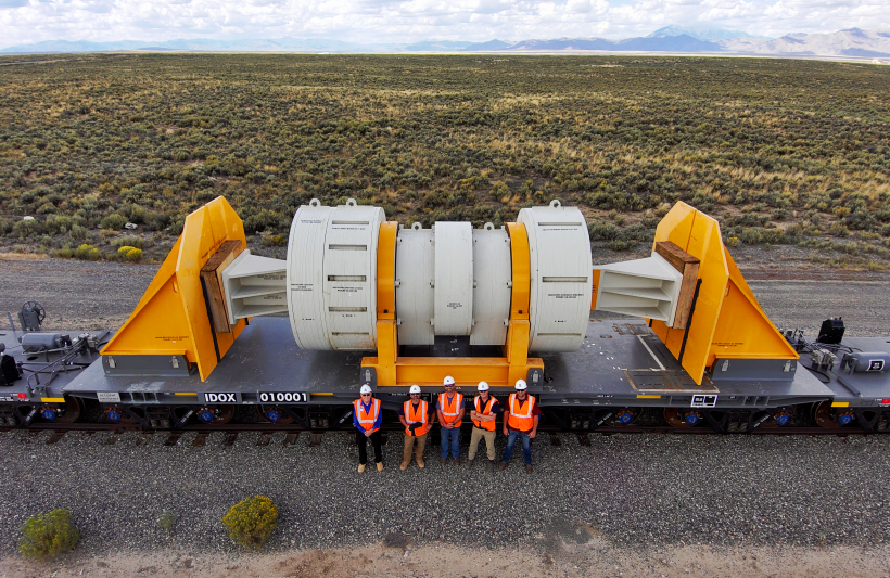 Spent nuclear fuel rail transport system authorized for United States operation