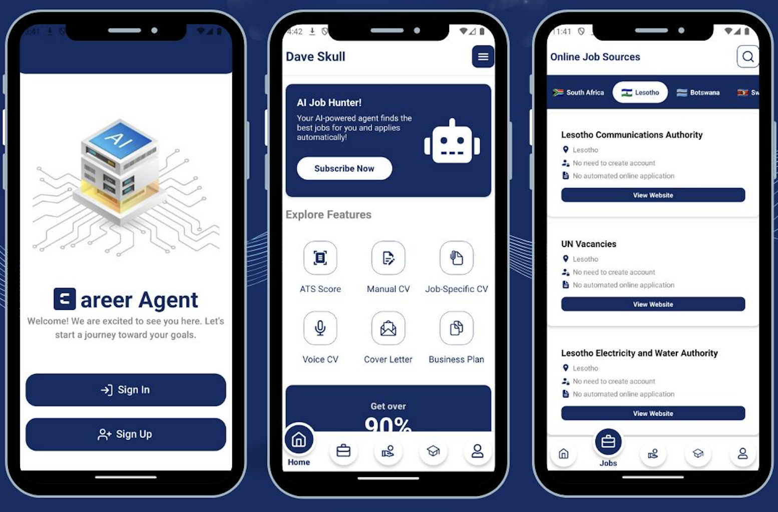 Lesotho university graduate creates AI app for job hunting while you sleep