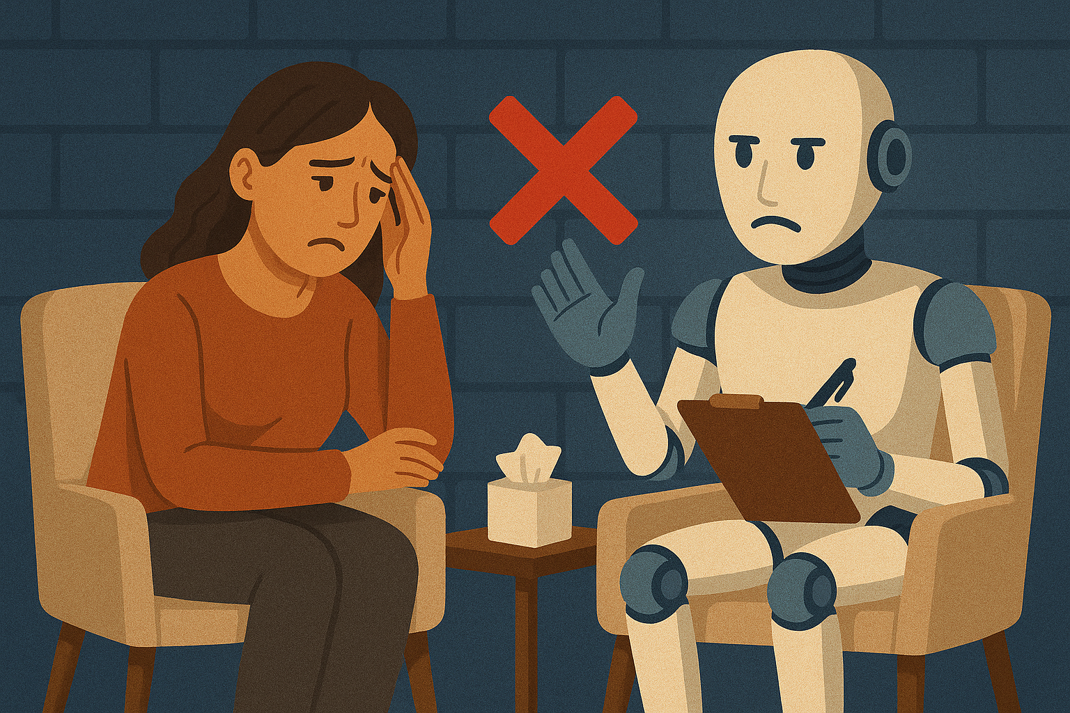 Using a large language model for therapy may not be the greatest idea