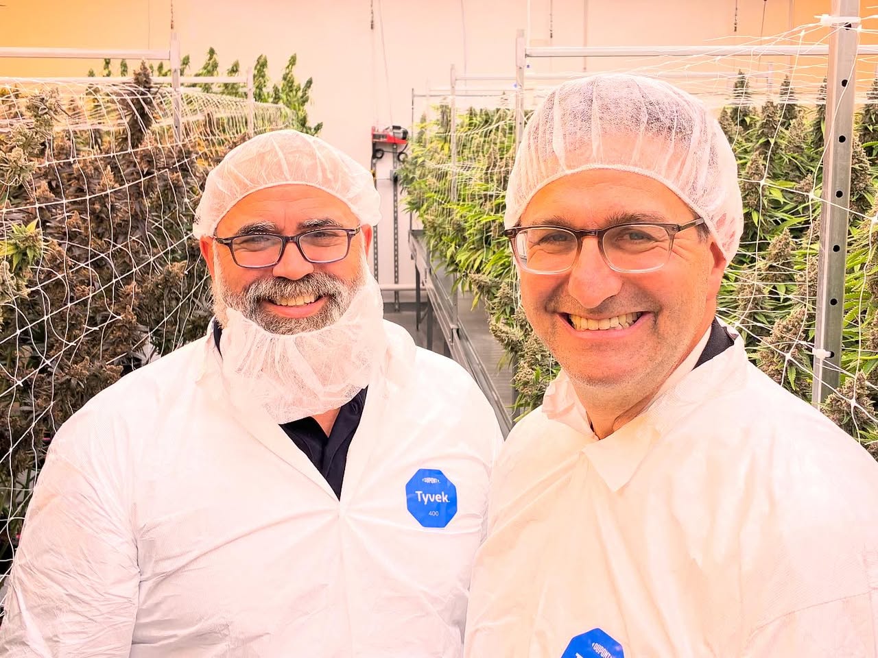 Delaware governor tours cultivation facility before recreational sales launch