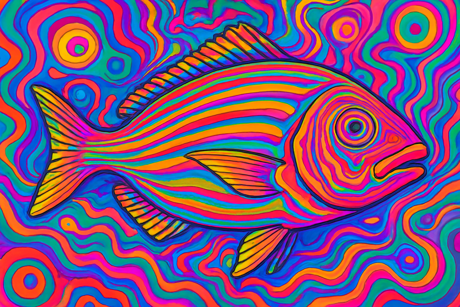 Sarpa Salpa: the psychedelic fish you've probably never heard of