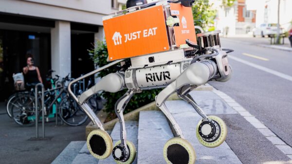 Swiss robotic dog capable of climbing stairs now delivers fast food