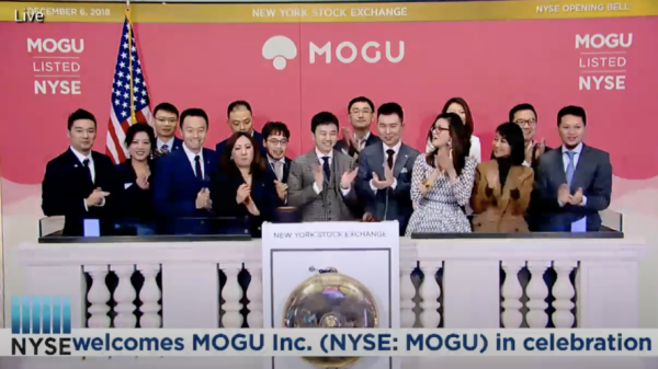 Fashion guru Mogu heads for the moon after revealing cryptocurrency strategy