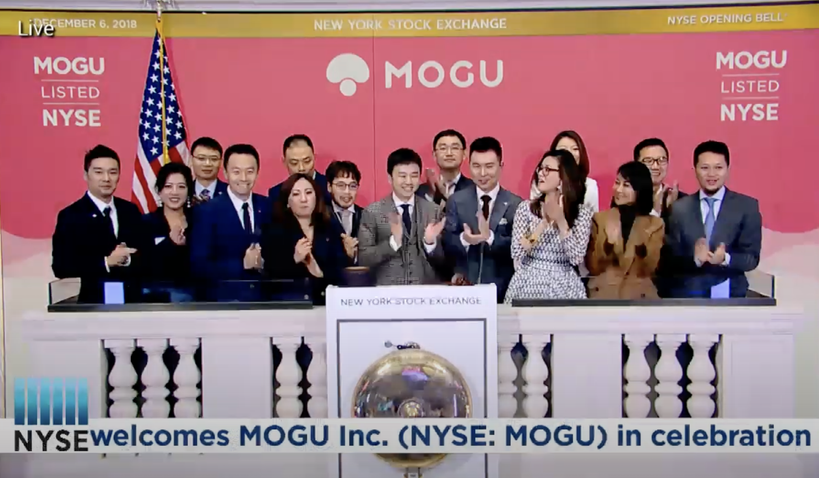 Fashion guru Mogu heads for the moon after revealing cryptocurrency strategy