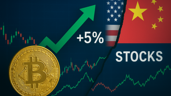Stocks and crypto climb on China trade optimism