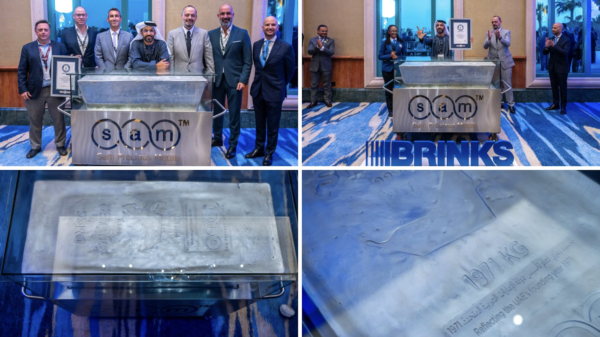 Dubai sets Guinness World Record with largest silver bar of all time