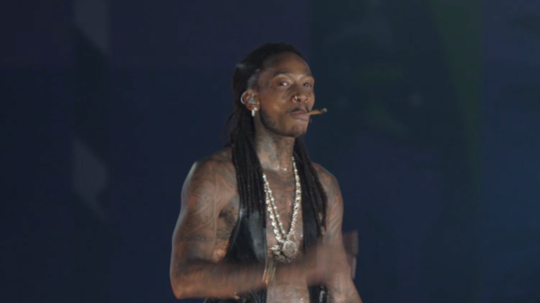 Wiz Khalifa sentenced to 9 months in Romanian jail for burning one down on stage