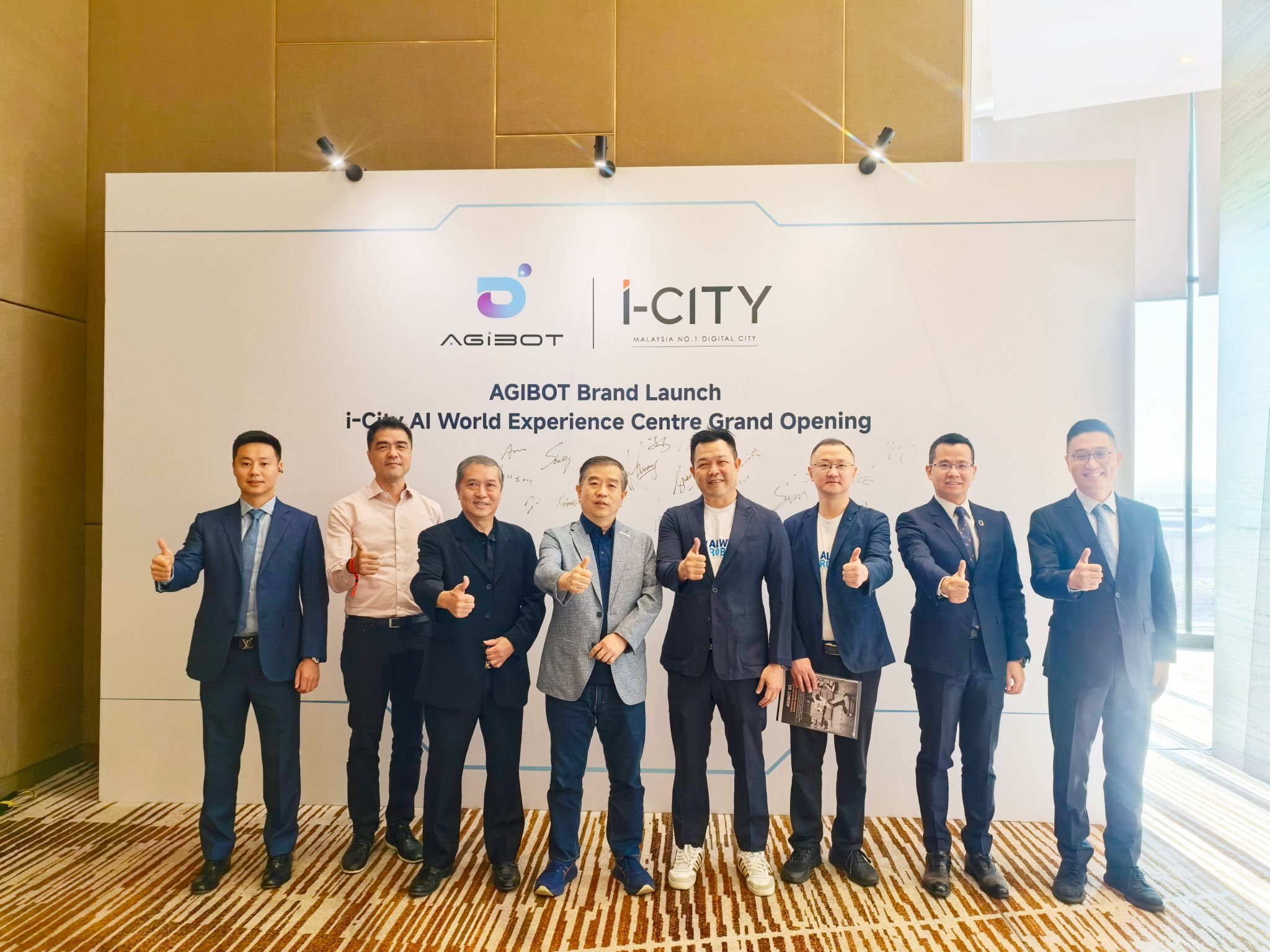 AgiBot formally opens 1st overseas robotics centre in Malaysia